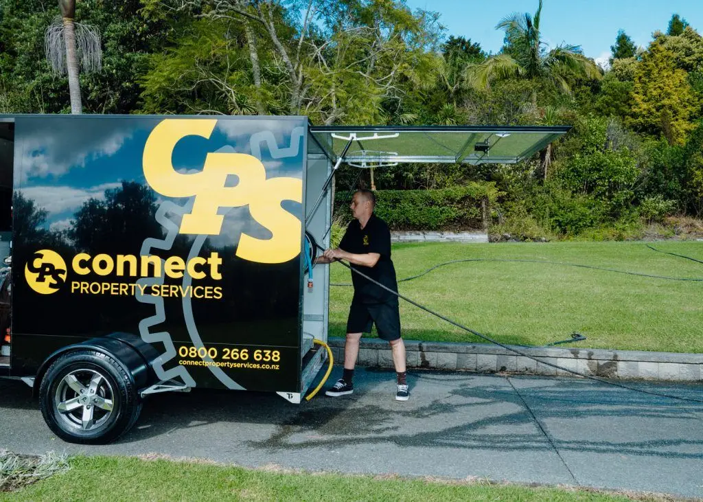 Connect property service vehicle in NZ